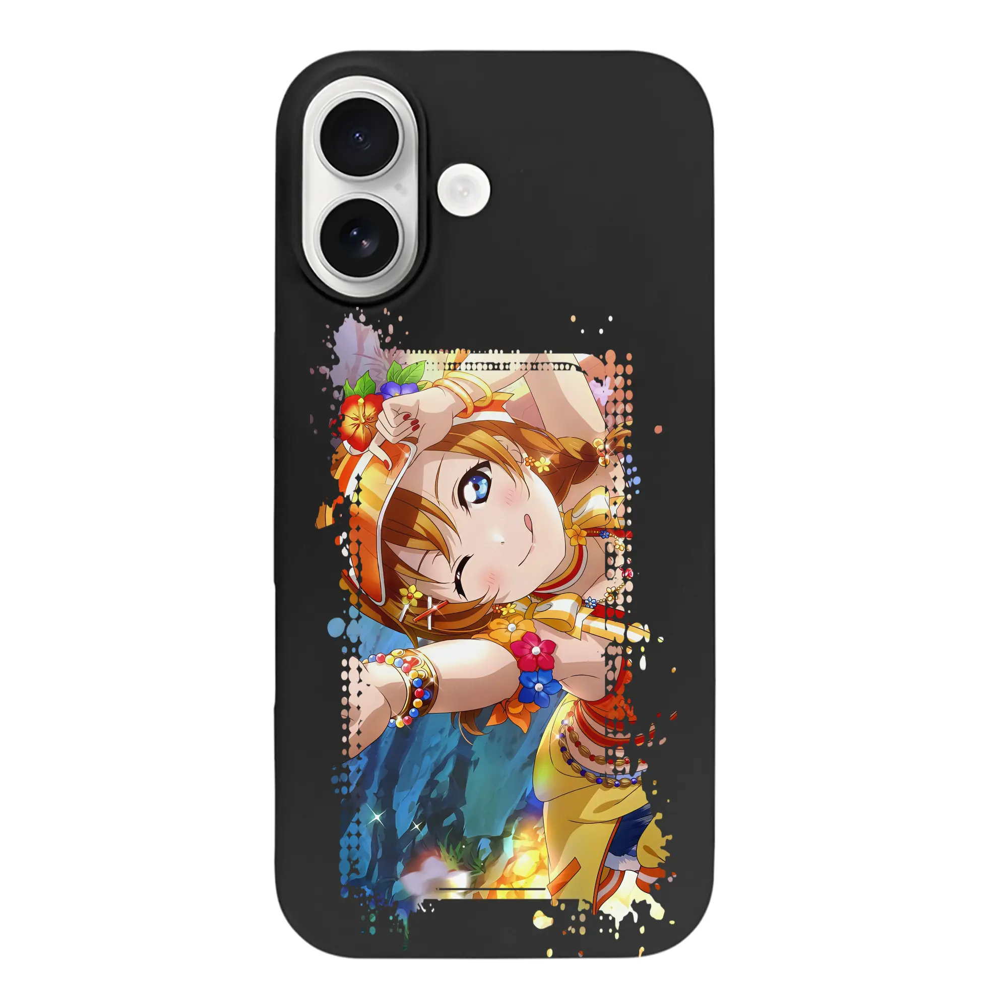 Love Live! グッズ,高坂穂乃果 - iPhone 17 シリーズ シリコンケース 薄型 耐衝撃 指紋防止 ソフトタッチカバー 精密フィット 傷防止 保護ケース iPhone 17/17 Air/17 Pro/17 Pro Max 対応